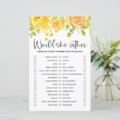 Gelbe Blumen würden sie eher Brautparty spielen (Stehend Vorderseite)