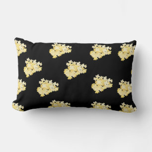 Gelbe Blumen Wurf Kissen