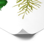 Gelbe Blumendinge, die wir Ihnen 50 Lieben Poster (Ecke)