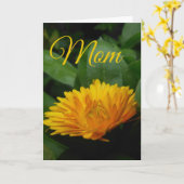 Gelbe Blumenkarte Karte (Gelbe Blume)