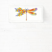 Gelbe Blumenlibelle Banner (InSitu)