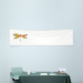 Gelbe Blumenlibelle Banner (Messeveranstaltung)