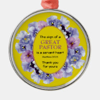 Gelbe Blüte DANK IHNEN Pastor Wertschätzung