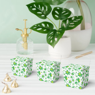 Gelbe Botanische Illustration Osterglocke Muster Geschenkschachtel