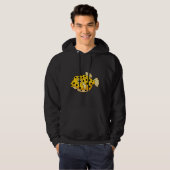 Gelbe Box Fisch Hoodie (Vorne ganz)
