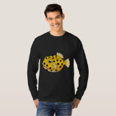 Gelbe Box Fisch T-Shirt (Vorne ganz)