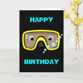 Gelbe Brille Karte (Gelbe Blume)