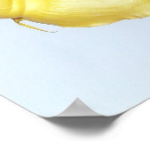 Gelbe Brugmansie - Engels Trumpet-Blume Poster (Ecke)