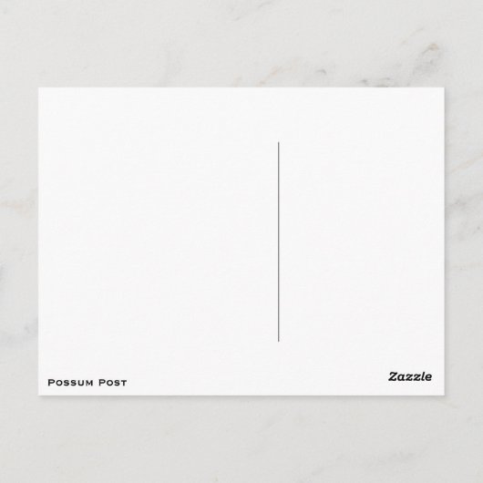 Gelbe Buggy! Postkarte (Rückseite)