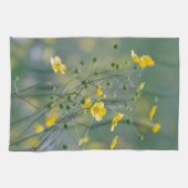 Gelbe Butterblumeen Geschirrtuch (Horizontal)