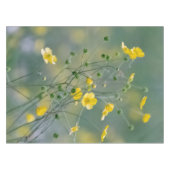 Gelbe Butterblumeen Tischdecke (Vorderseite (Horizontal))