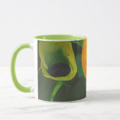 Gelbe Calla Lilly Tasse (Links)