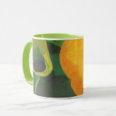 Gelbe Calla Lilly Tasse (Vorderseite Links)