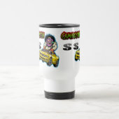 Gelbe Chevy Camaro SS Pendler-Tasse Reisebecher (Mittel)