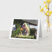 Gelbe Chips Karte (Gelbe Blume)