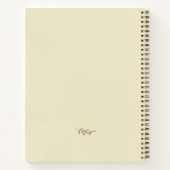 Gelbe Christliche Sprichwörter 31:3 Verse Rezept B Notizblock (Rückseite)