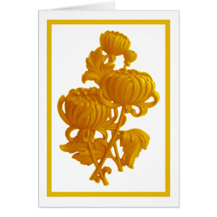 Gelbe Chrysantheme