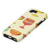 Gelbe Cocktailzeit Case-Mate iPhone Hülle (unten)