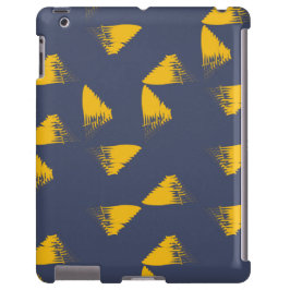 Gelbe, coole, einzigartige, trendige Dreiecke Case-Mate iPhone Hülle