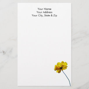 Gelbe Coreopsis Briefpapier