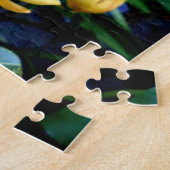 Gelbe Cymbidium-Orchideen Puzzle (Seite)