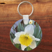 Gelbe Daffodien #1 Schlüsselanhänger (Vorderseite)