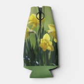 Gelbe Daffodien Flaschenkühler (Rückseite)