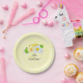 Gelbe Daffodien Frühjahrsheirat Personalisiert Pappteller (Party)