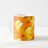 Gelbe Daffodien Klassische Tasse (Vorderseite Links)