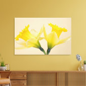 Gelbe Daffodien Leinwanddruck (Insitu (Wohnzimmer))