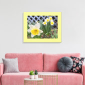 Gelbe Daffodien Leinwanddruck (Insitu (Wohnzimmer))