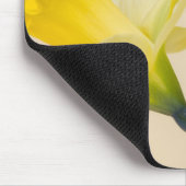 Gelbe Daffodien Mousepad (Ecke)