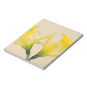 Gelbe Daffodien Notizblock (Rotiert)