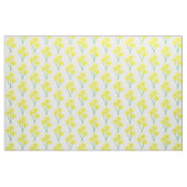 Gelbe Daffodin Frühlingsbrunch Blume Blumenstrauß Stoff (Fat Quarter (45,7 x 55,9 cm))
