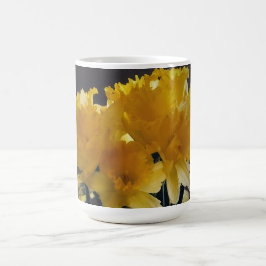 Gelbe Daffodische Blume Art Tasse Cup (Mittel)
