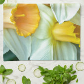 Gelbe Daffodische Blume Handtuch (Gefaltet)