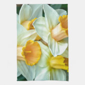 Gelbe Daffodische Blume Handtuch (Vertikal)