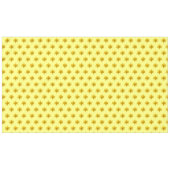 Gelbe Daffodische Blume Nahtloses Muster Tischdecke (Vorderseite (Horizontal))