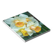 Gelbe Daffodische Blume Notizblock (angewinkelt)