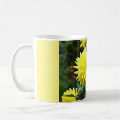 Gelbe Dahlien Kaffeetasse (Links)