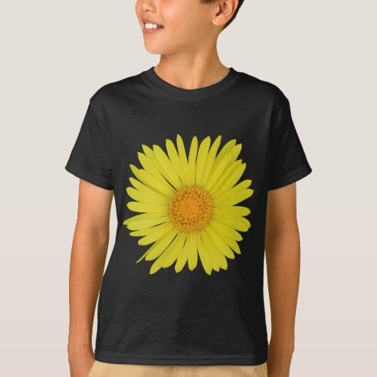 Gelbe Daisy (abgeschieden) T-Shirt (Vorderseite)