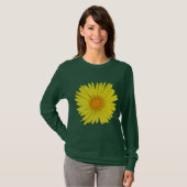 Gelbe Daisy (abgeschieden) T-Shirt (Vorne ganz)