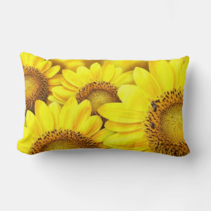 Gelbe Daisy Blume Design Schlafzimmer oder Couchki Lendenkissen