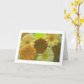 Gelbe Daisy-Blume Foto Hinweis oder Grußkarten Karte (Gelbe Blume)