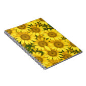 Gelbe Daisy-Blume Notizblock (Rechte Seite)