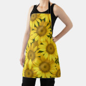 Gelbe Daisy-Blume Schürze (InSitu)