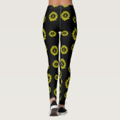 Gelbe Daisy... Endometriose Leggings (Rückseite)