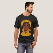gelbe Dame T-Shirt (Vorne ganz)