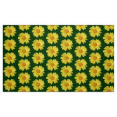 Gelbe Dämmerung im Regen Stoff (Fat Quarter (45,7 x 55,9 cm))