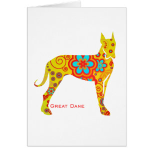 Gelbe Deutsche Dogge